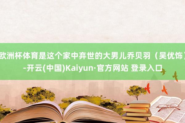 欧洲杯体育是这个家中弃世的大男儿乔贝羽（吴优饰）-开云(中国)Kaiyun·官方网站 登录入口